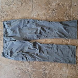 Kuhl Freeflex Roll Up Hiking Pants, Plus Size 18W, Gray